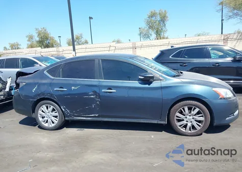 2013 Nissan Sentra Sl из США, поврежденный, VIN 3N1AB7AP8DL708947